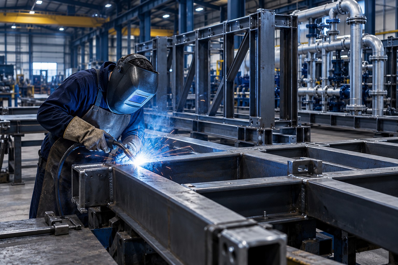 Steel Fabrication, Welding & Piping