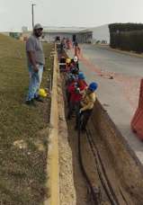 Cable Pulling & Site Works